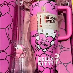 Stanley Pink Hello Kitty Quencher Tumbler
